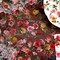100Pcs Small Green Leaf Stickers,Nature Plant Stickers (Flower)